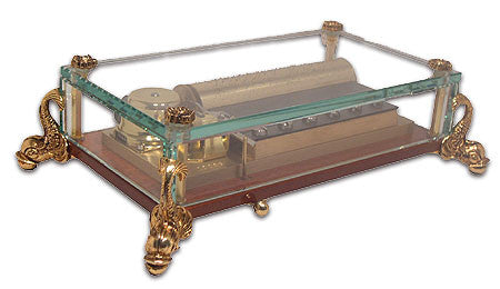 CRYSTAL Clear 3 Tune / Part 72 Note Grand Reuge Music Box with 